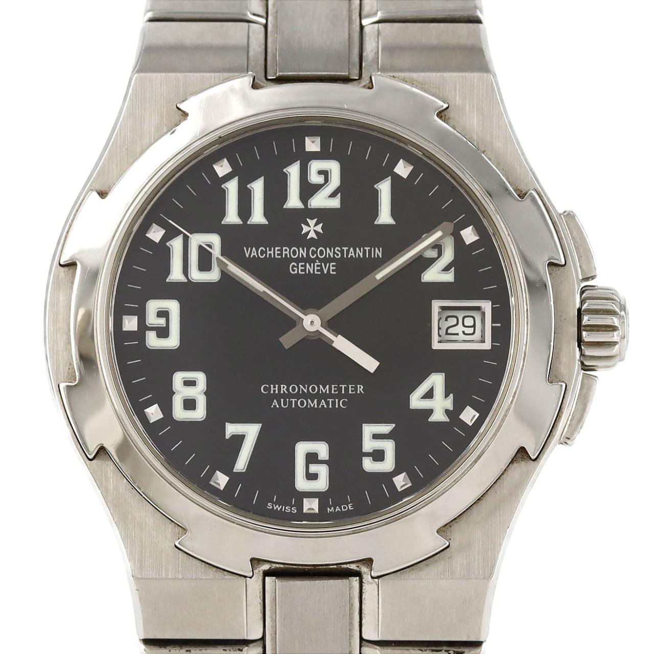 【免保養特價】江詩丹頓海外系列 42042/423A-8890 不鏽鋼自動上弦