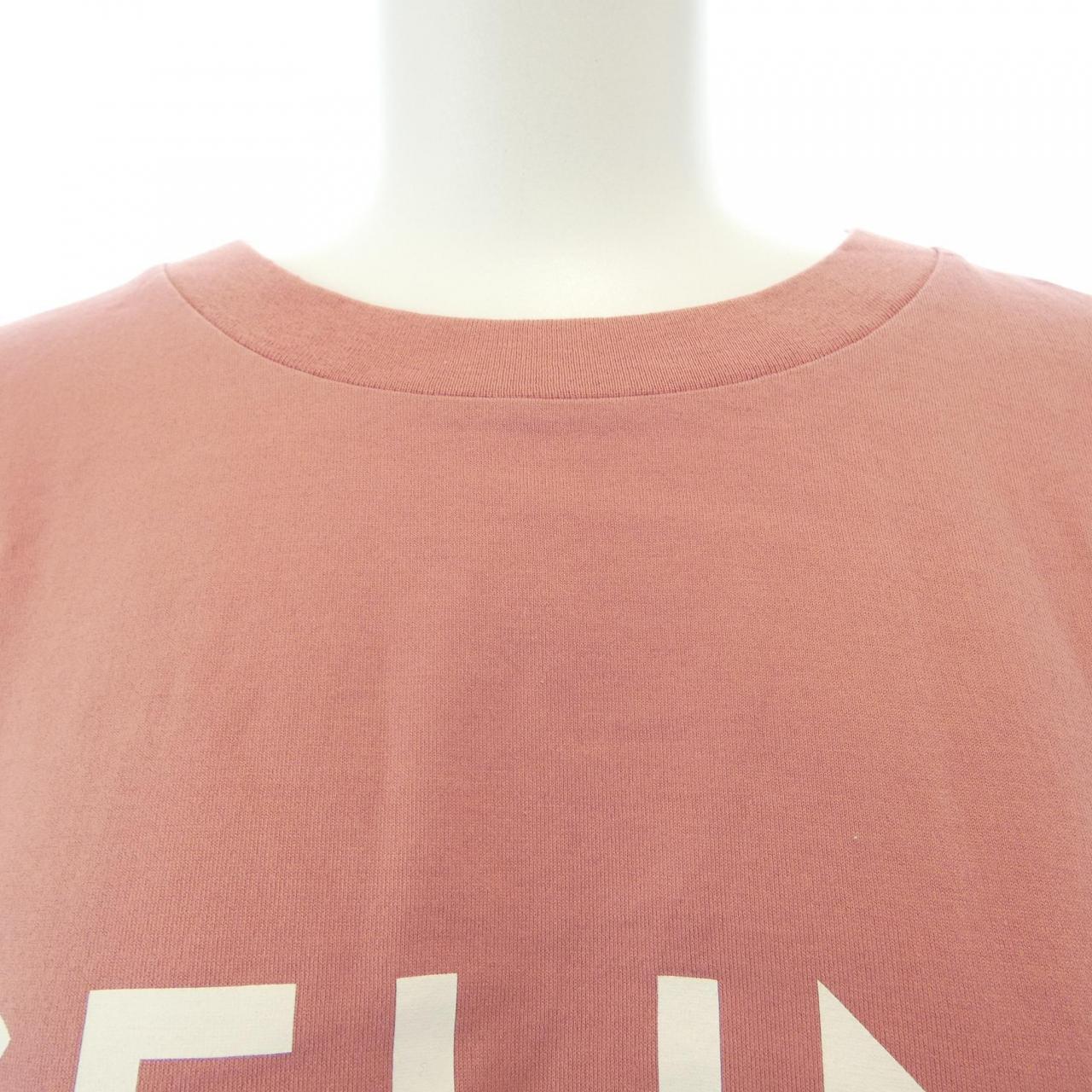 セリーヌ CELINE CELINEプリント クロップドTシャツ 2X761671Q Tシャツ