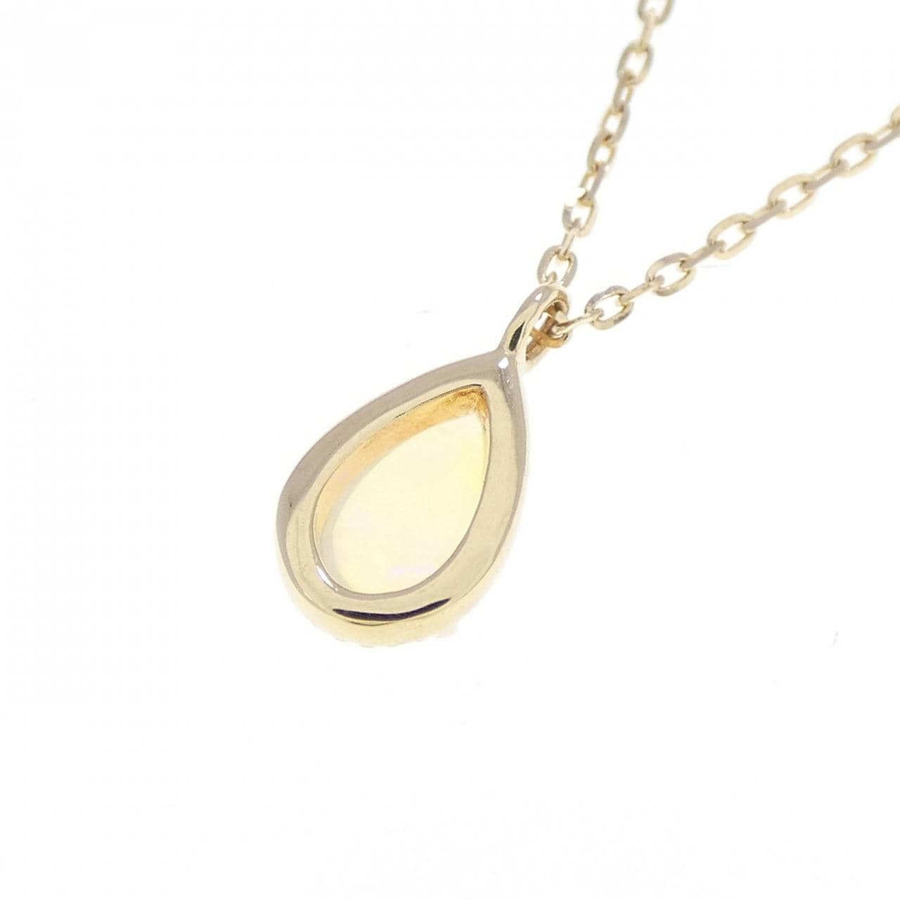 アガット オパール ネックレス