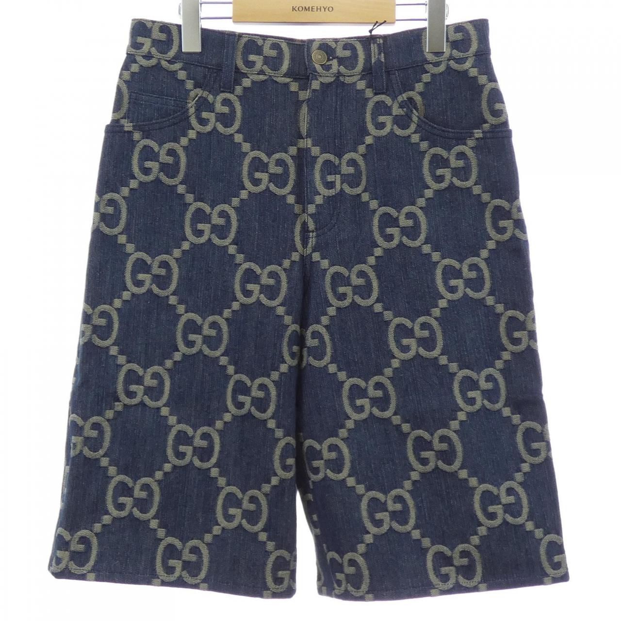 グッチ GUCCI GGジャンボ デニム ショートパンツ 674371 XDBTY ショートパンツ