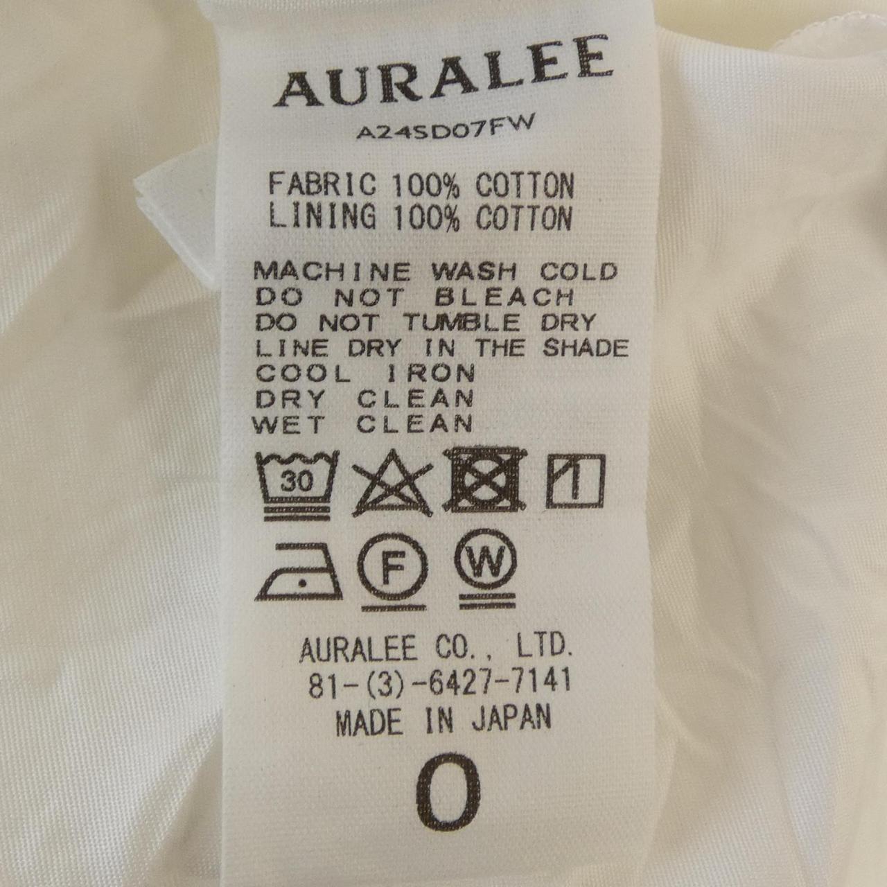 オーラリー AURALEE A24SD07FW ワンピース