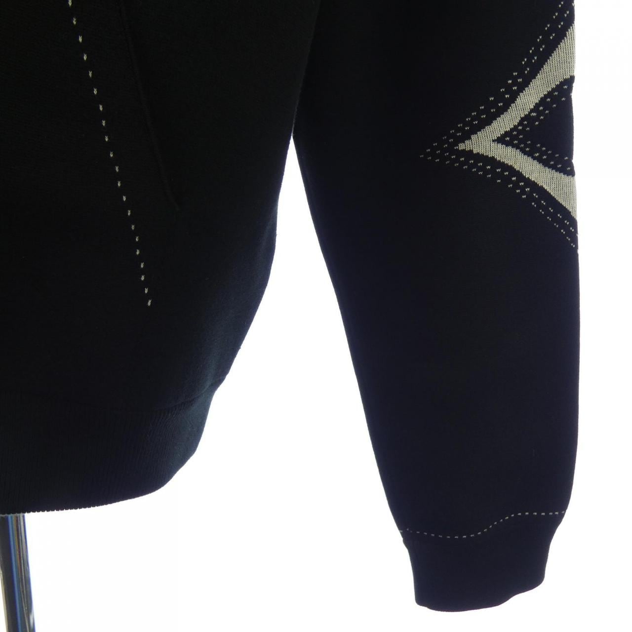 ルイヴィトン LOUIS VUITTON グラフィックインターシャジップコットンフーディ HRN89WAUR パーカー