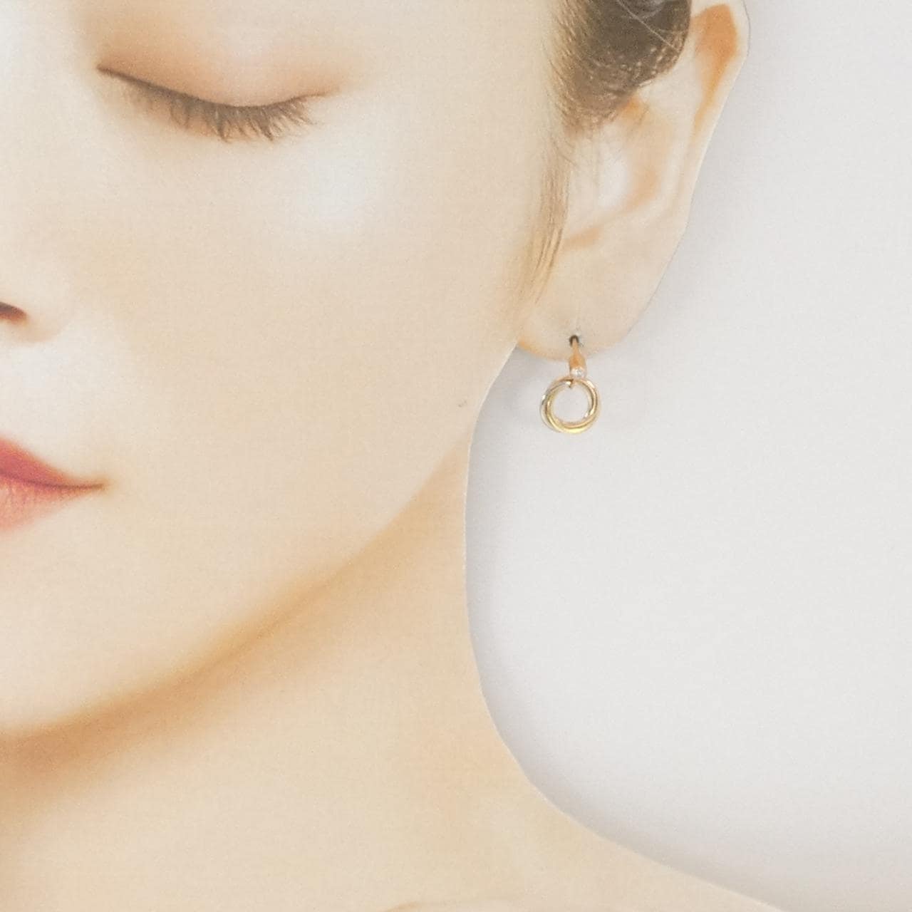 カルティエ トリニティ ピアス