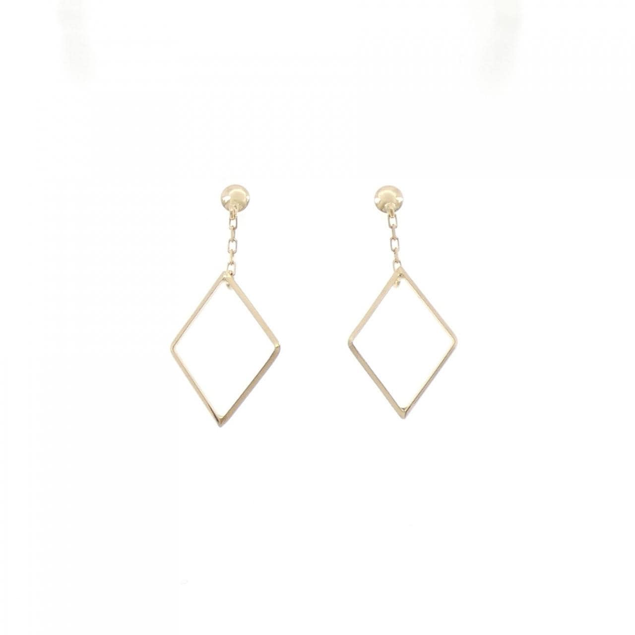 K18YG earrings