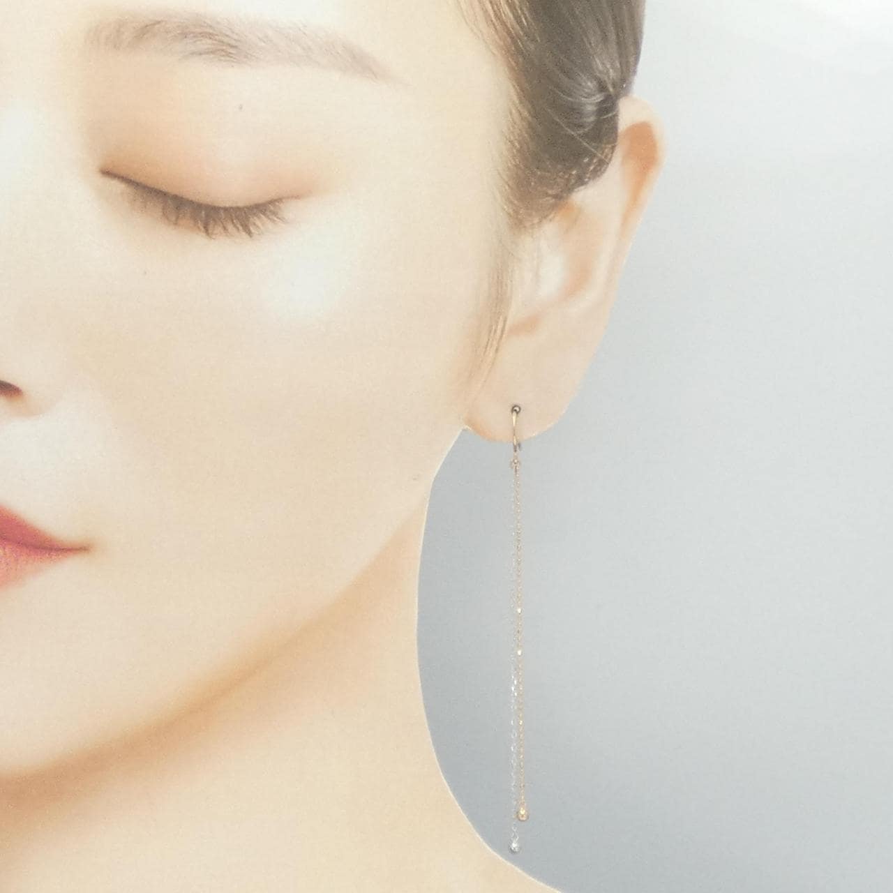 K18PG/K14WG ピアス