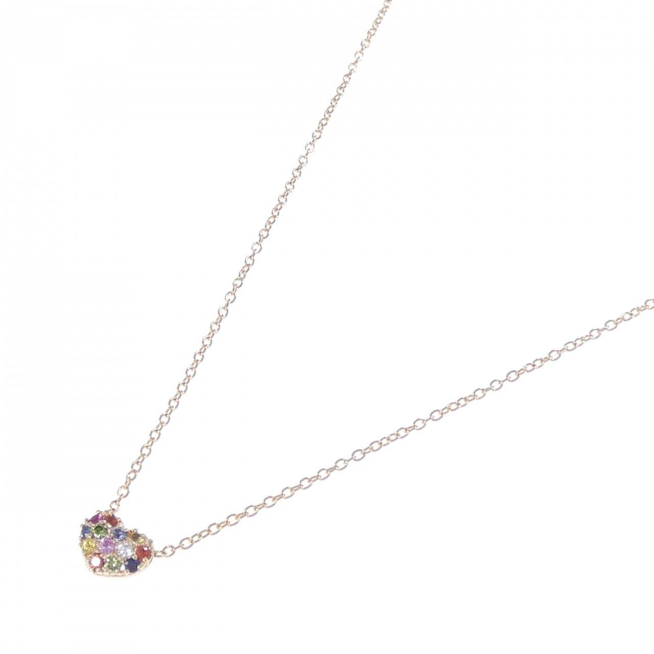 ポンテヴェキオ サファイヤ ネックレス 0.25CT