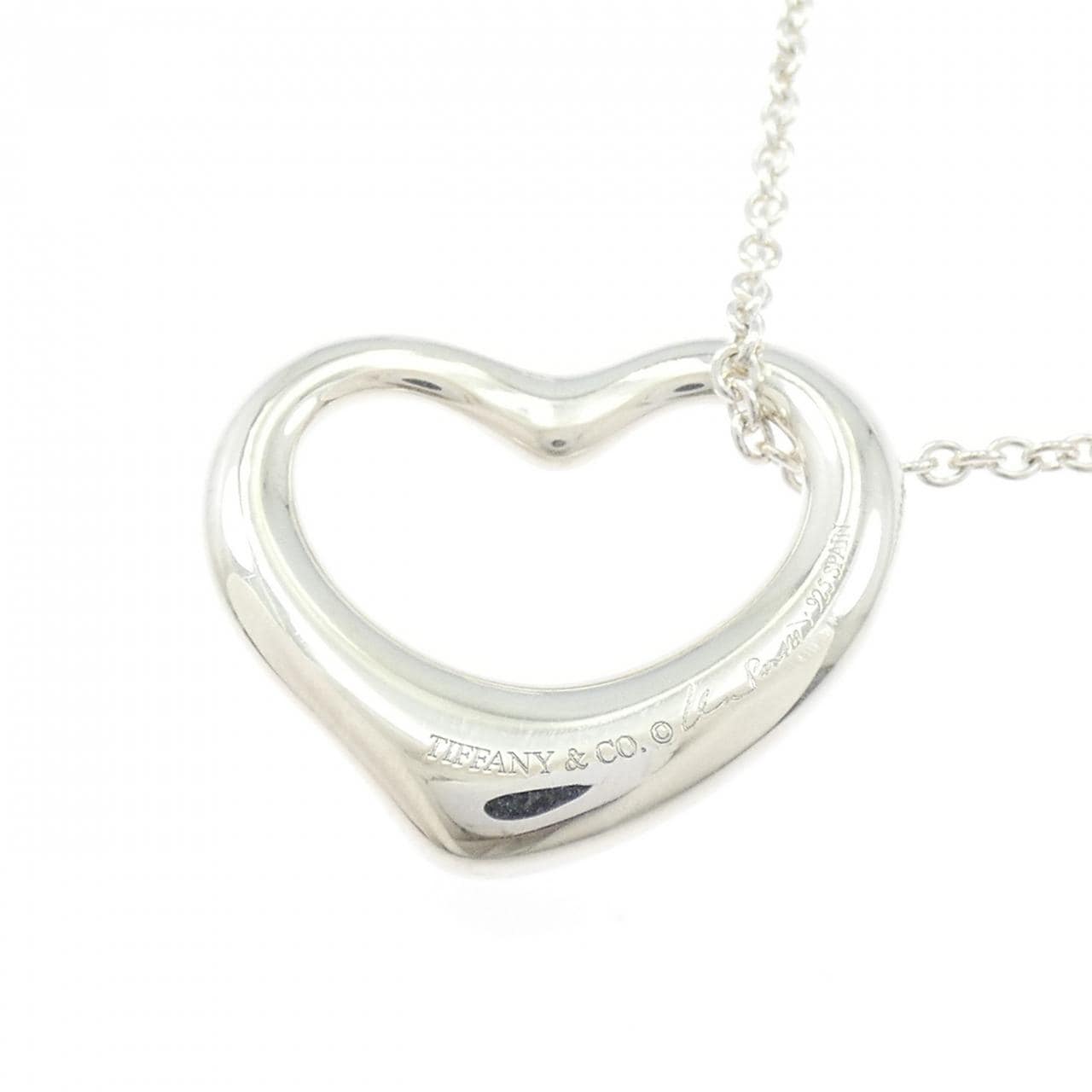 ティファニー オープンハート ネックレス