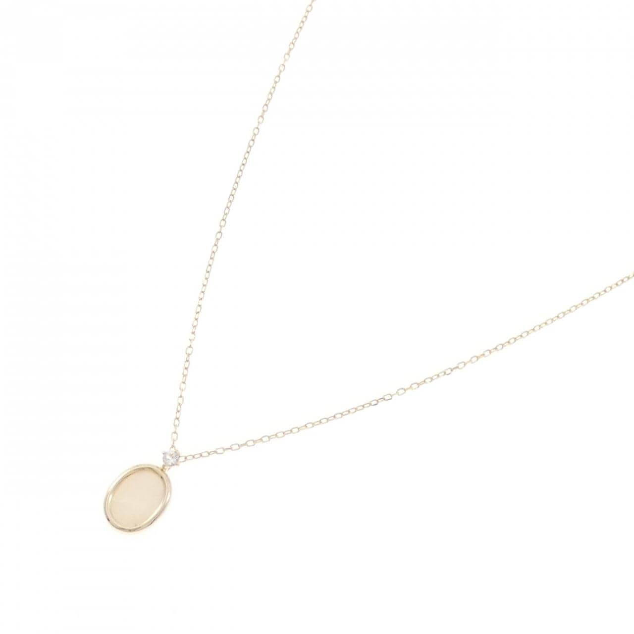 K10YG マザーオブパール ネックレス