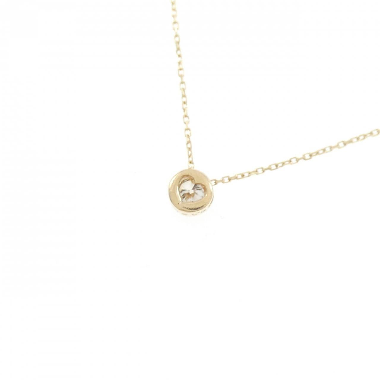 K10YG ダイヤモンド ネックレス 0.08CT