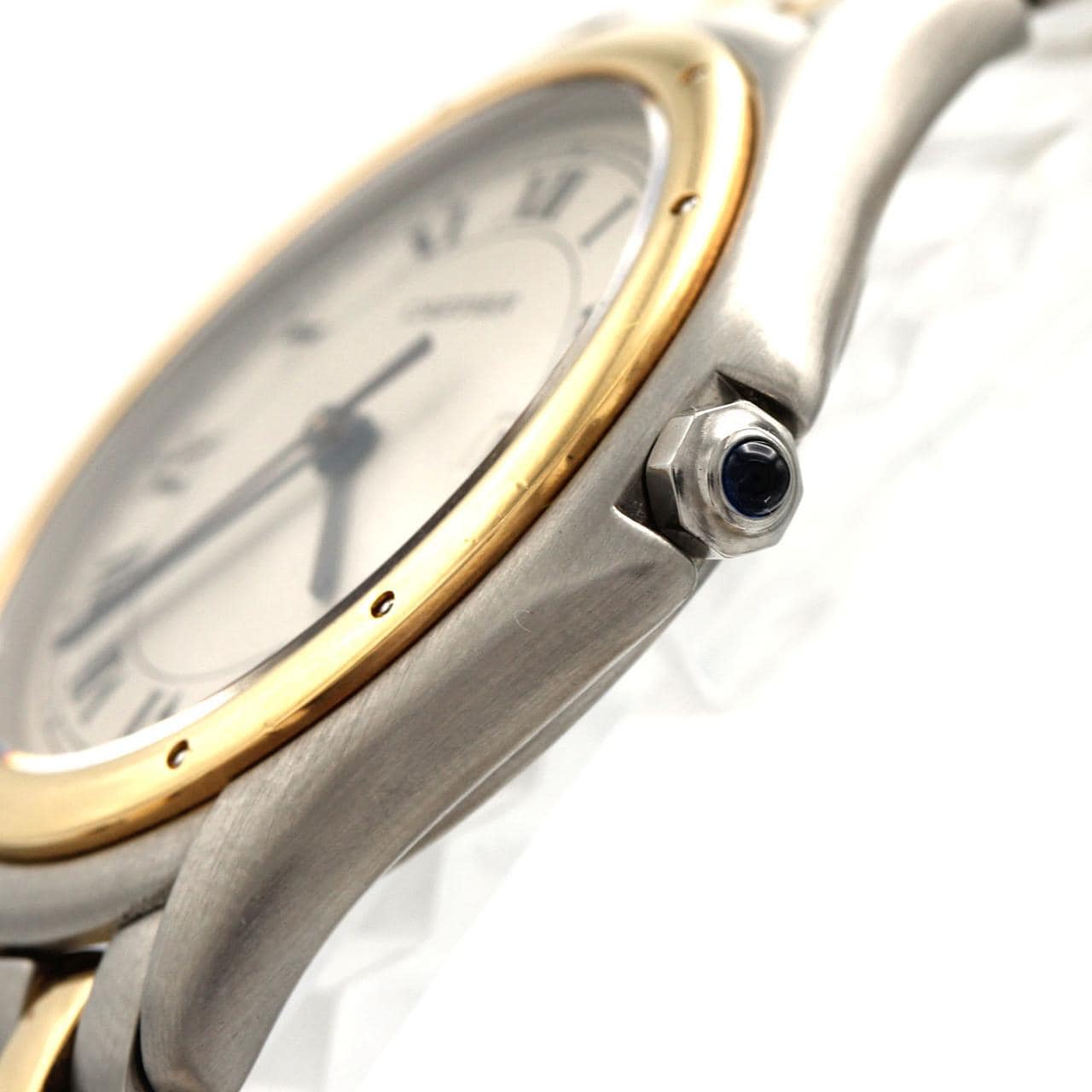 【ノーメンテナンス還元価格】カルティエ パンテールクーガーLM 2ROW W35006B6 SSxYG クォーツ