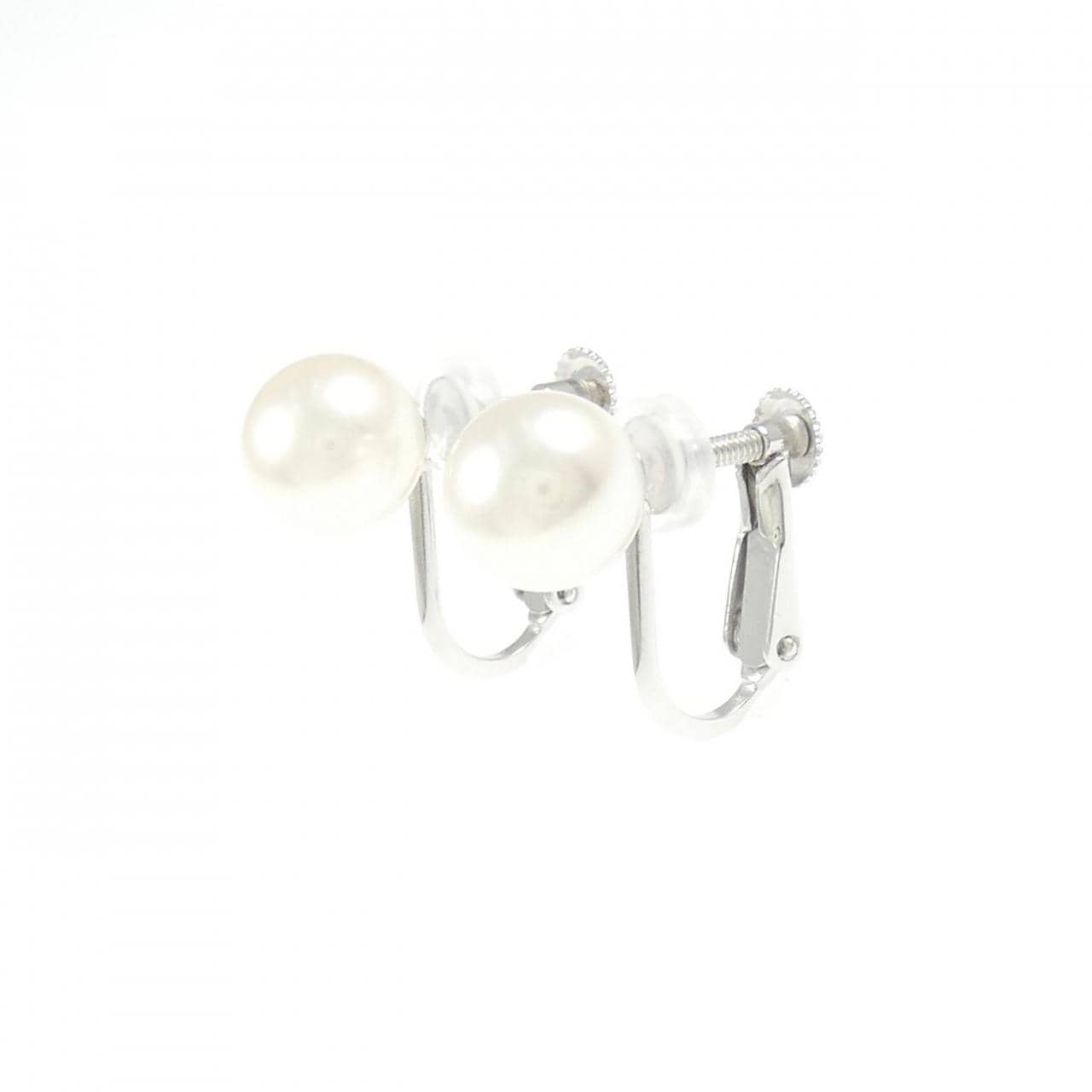 K14WG アコヤパール イヤリング 7.4 mm