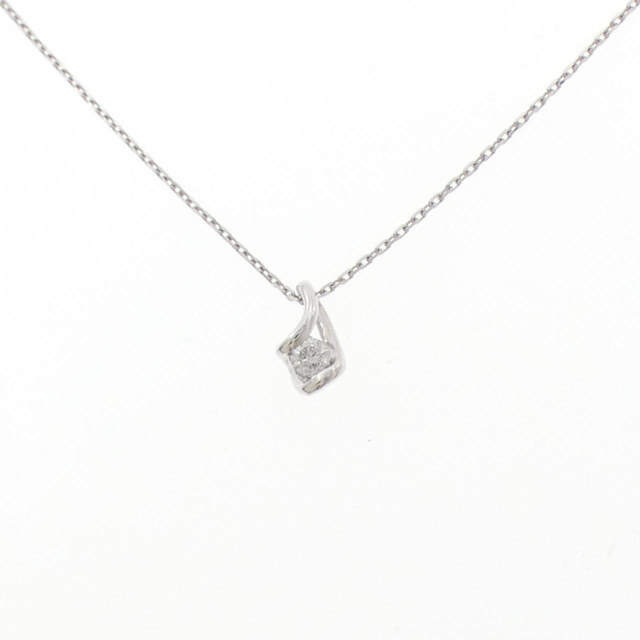 PT850 ダイヤモンド ネックレス 0.17CT