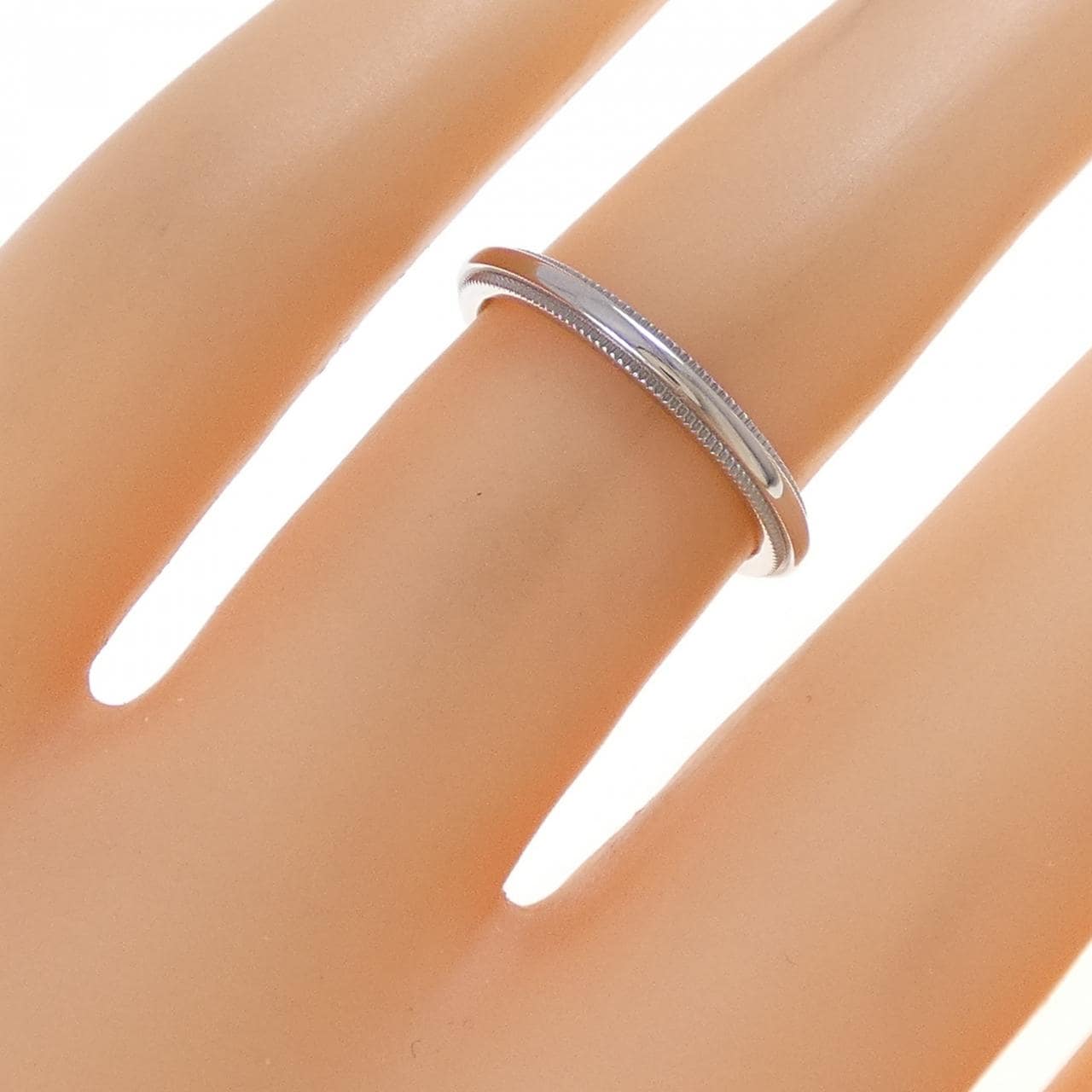 ティファニー ミルグレイン リング