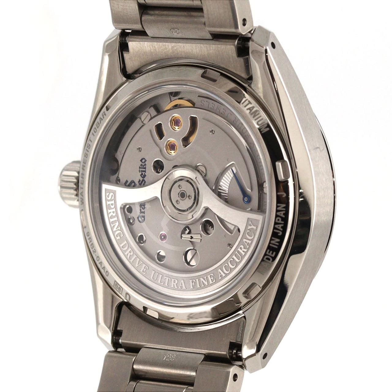 セイコー エボリューション9コレクションスプリングドライブU.F.A. 9RB2-0AA0/SLGB003 TI 自動巻