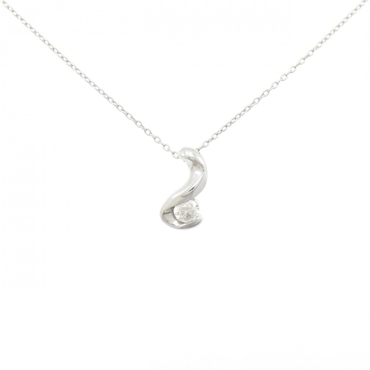 PT900/PT850 ダイヤモンド ネックレス 0.15CT