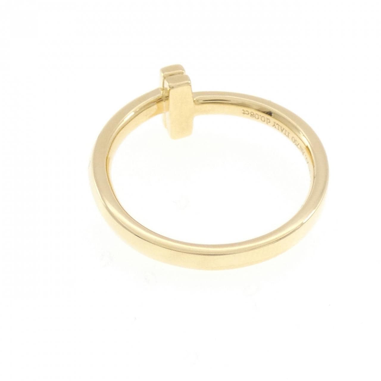 ティファニー Tワン リング 0.08CT