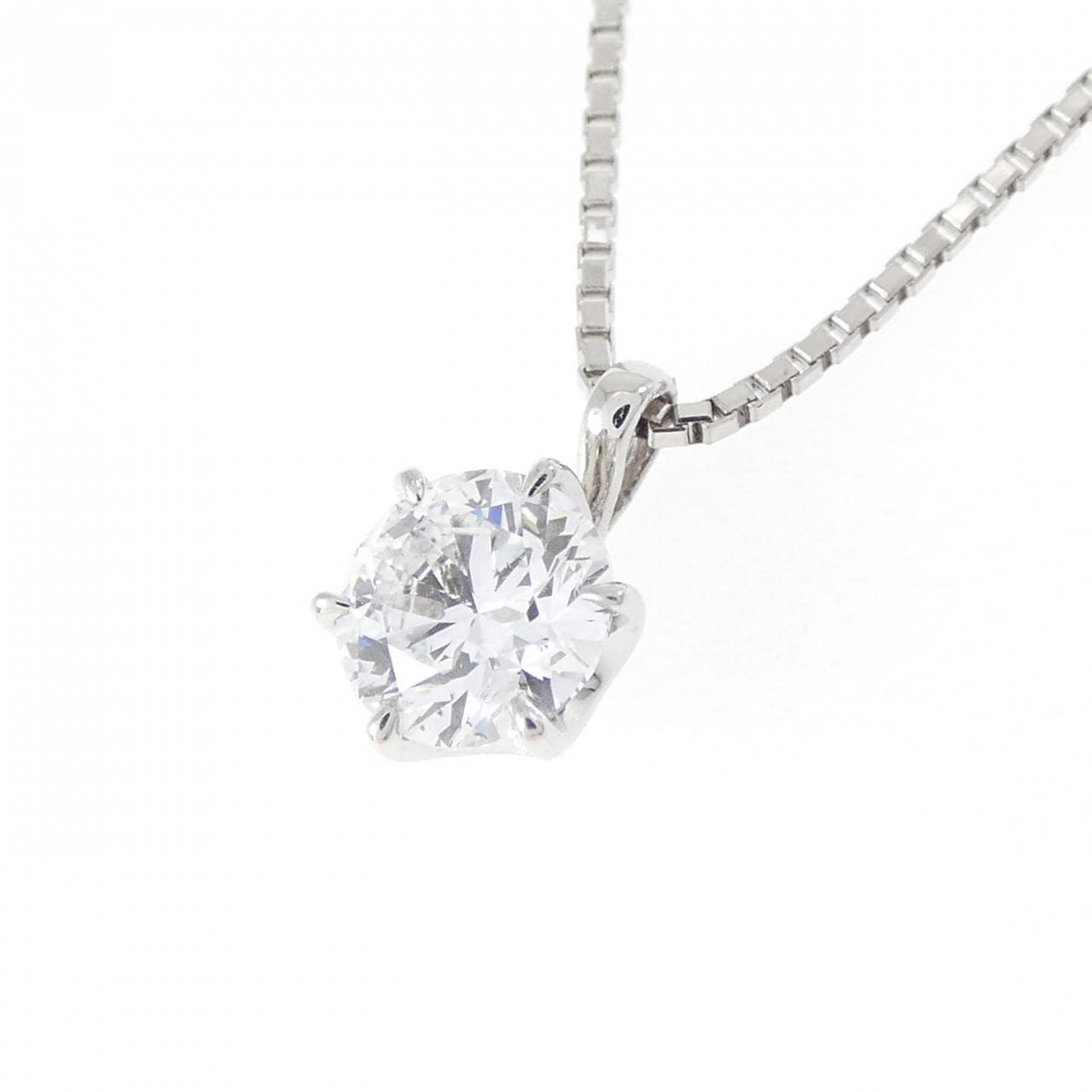 PT900/PT850 ダイヤモンド ネックレス 0.50CT D SI2 3EXT