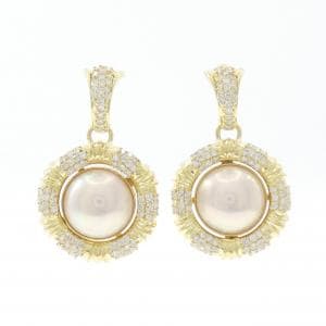 K18YG マベパール ピアス