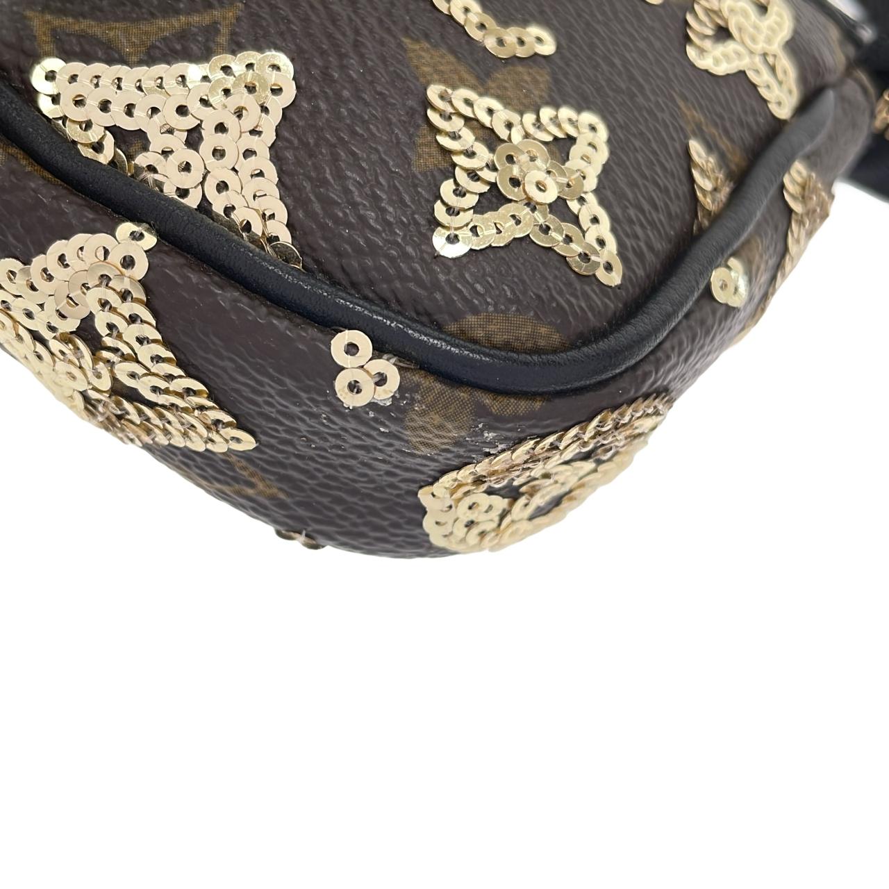 ルイヴィトン モノグラム エクリプス ミニ ポシェット アクセソワール M60125 アクセサリーポーチ