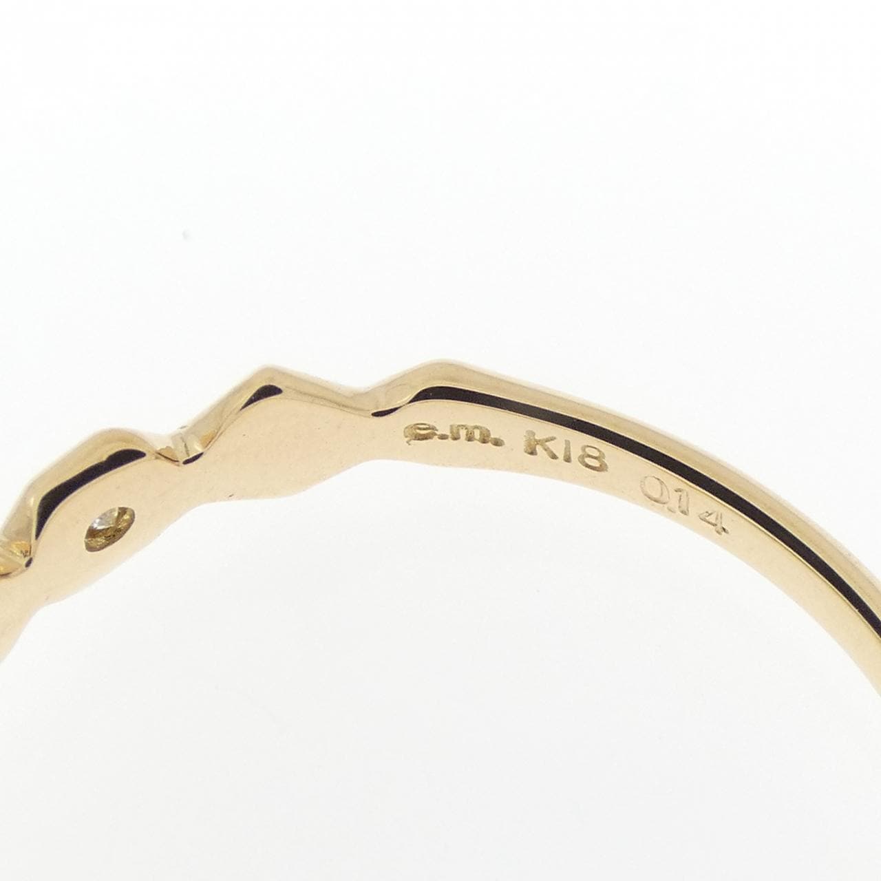 イーエム ダイヤモンド リング 0.14CT