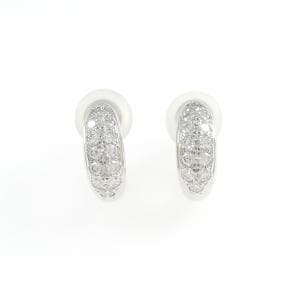 ミキモト ダイヤモンド イヤリング 0.42CT