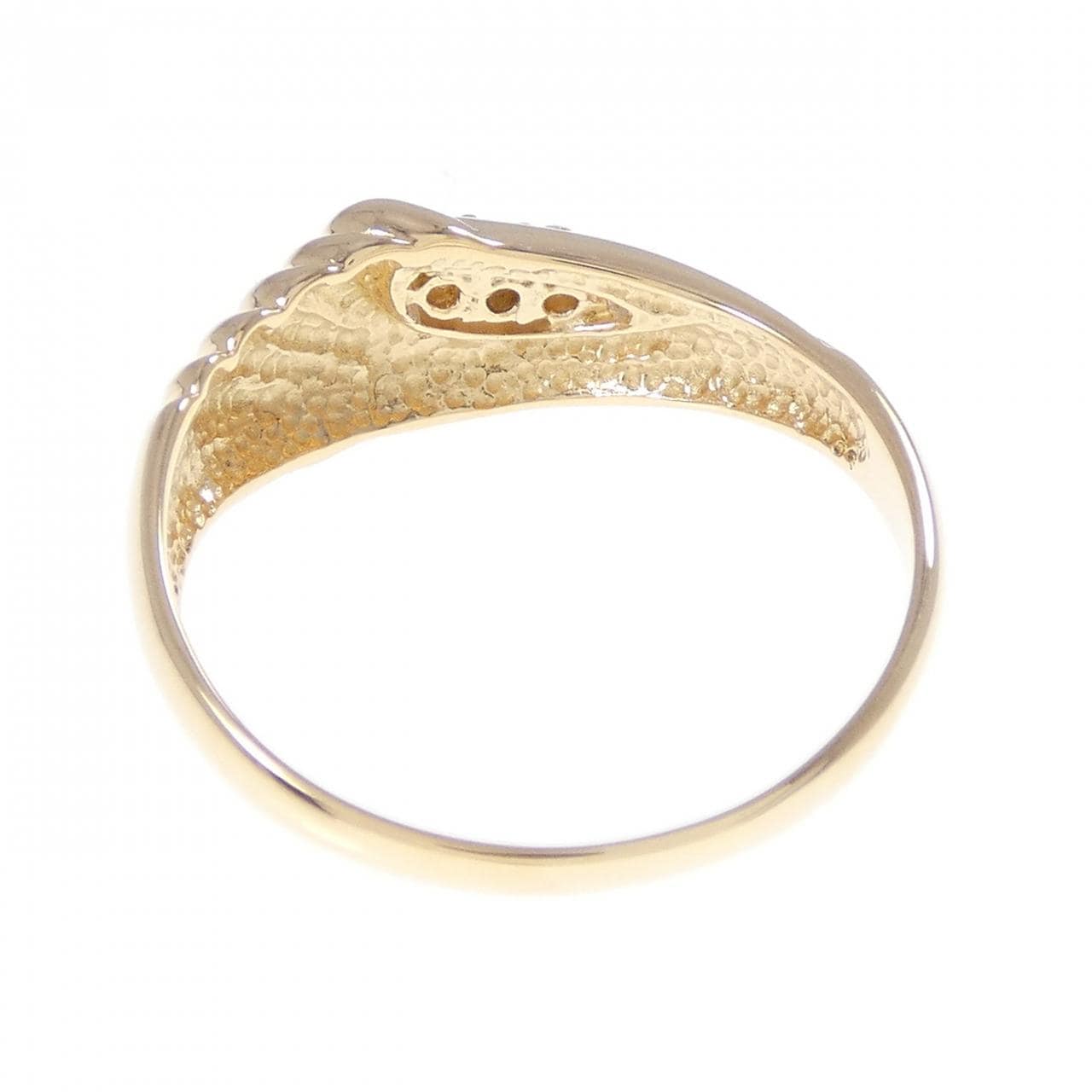 K18YG ダイヤモンド リング 0.04CT