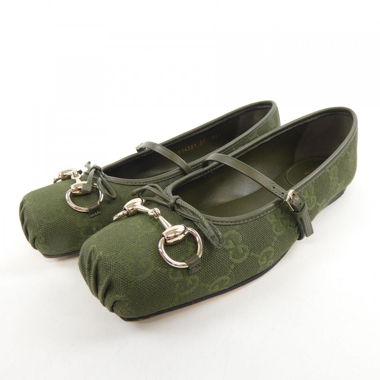 グッチ GUCCI 814321 フラットシューズ