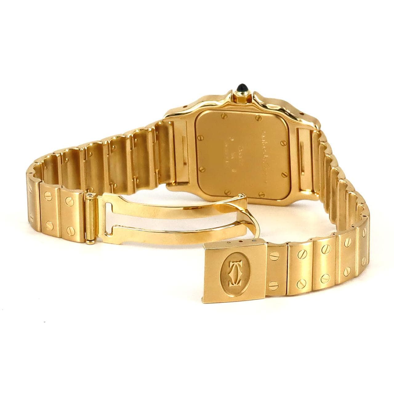 Cartier Santos Galbee LM YG W20009C5 YG石英