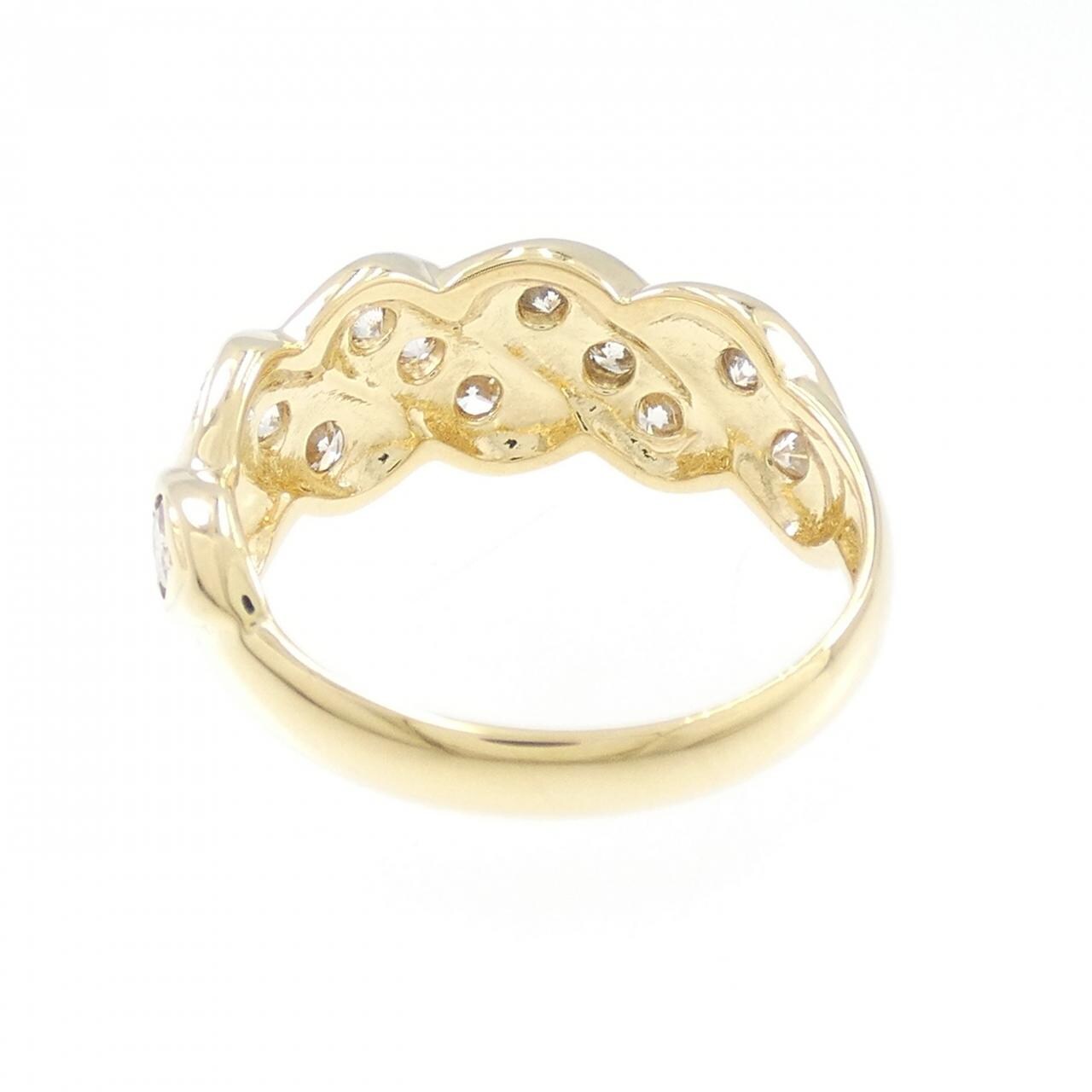 K18YG ダイヤモンド リング 1.11CT