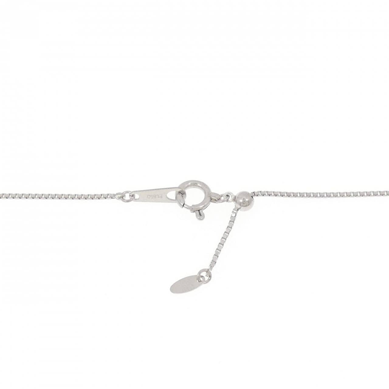 PT900/PT850 クンツァイト ネックレス 14.18CT