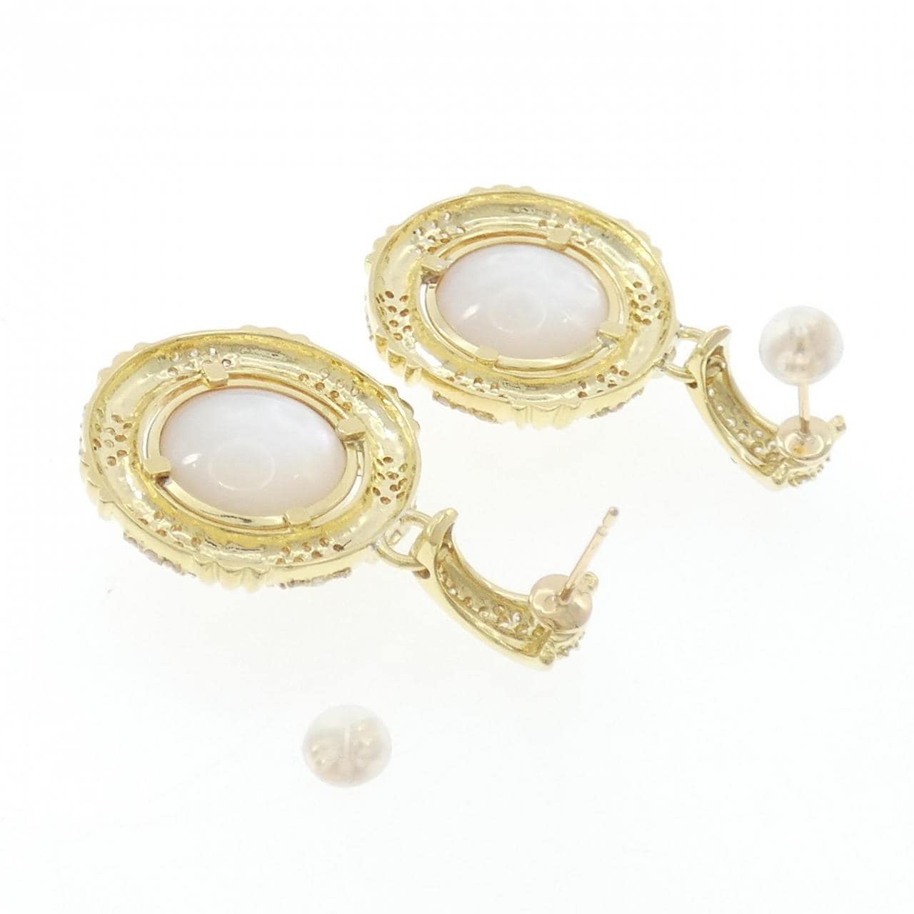 K18YG マベパール ピアス