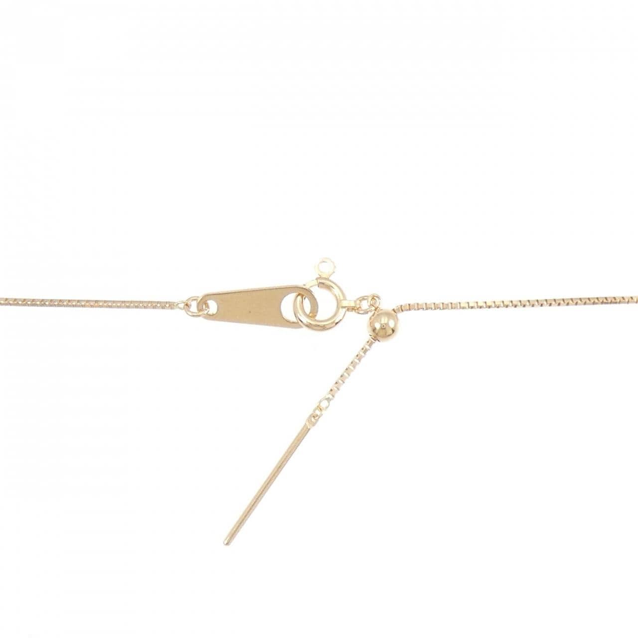 K18PG キャット サファイヤ ネックレス 1.38CT