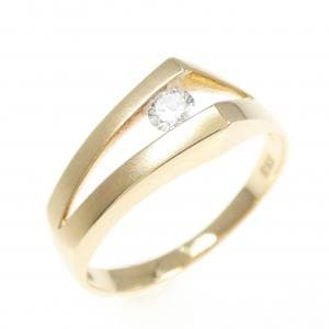 K18YG ダイヤモンド リング 0.10CT