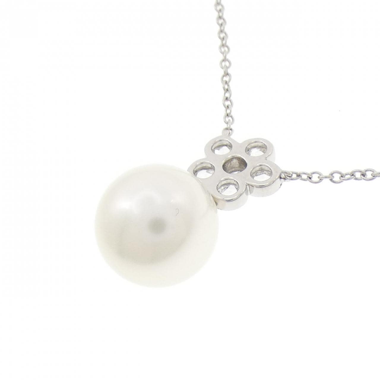 ティファニー 白蝶パール ネックレス 9.3mm