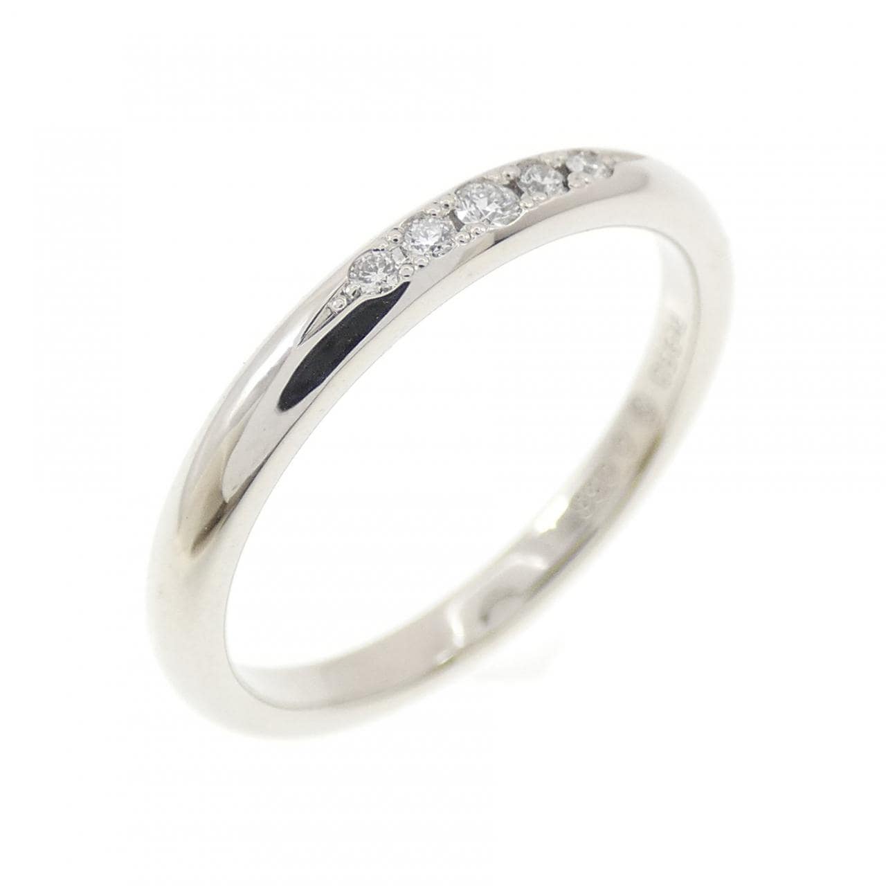 PT950 ダイヤモンド リング 0.038CT