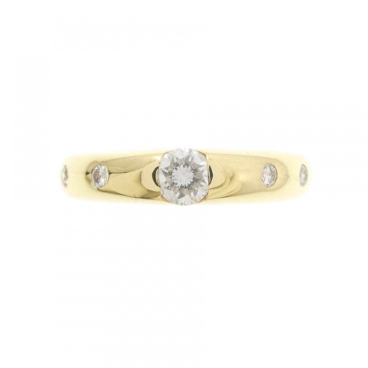 K18YG ダイヤモンド リング 0.20CT