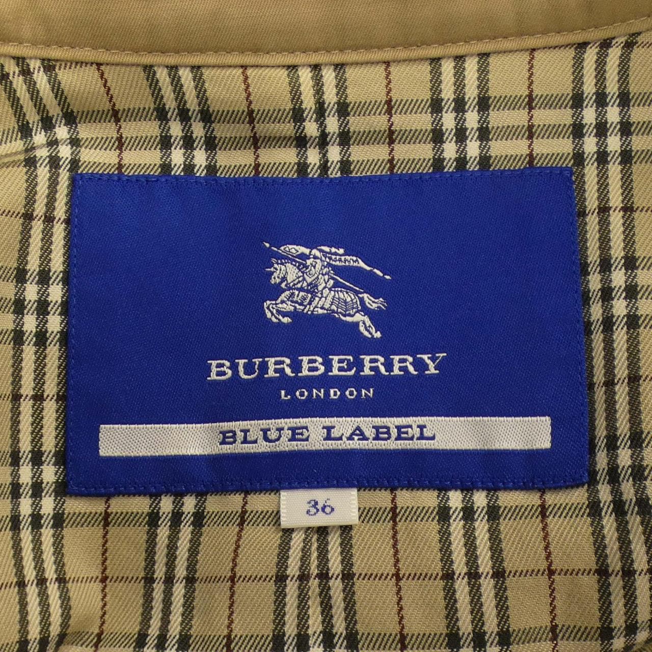 BURBERRY巴寶莉藍色標籤風衣