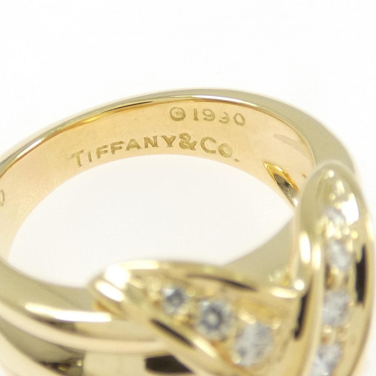 【ヴィンテージ】ティファニー シグネチャー ラージ リング