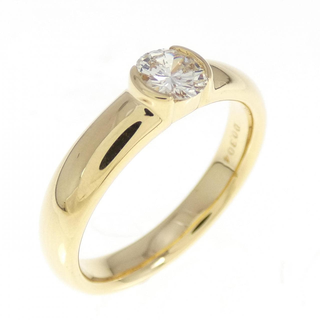 K18YG ダイヤモンド リング 0.304CT