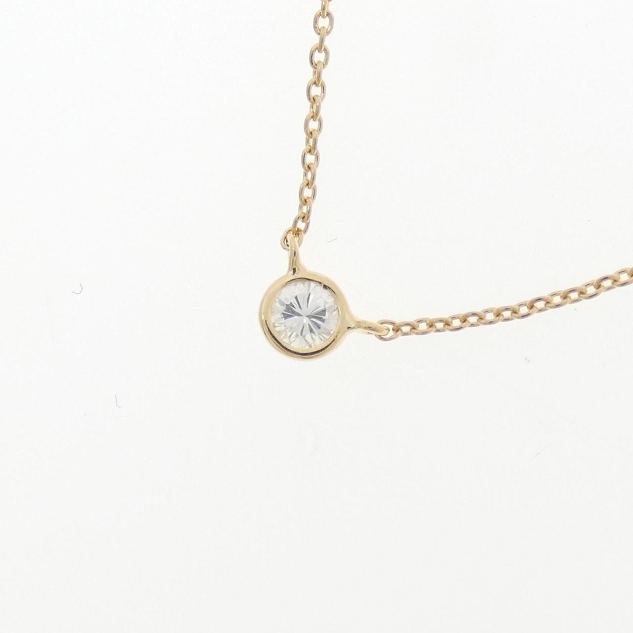 K18YG ダイヤモンド ネックレス 0.15CT