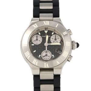 【ノーメンテナンス還元価格】カルティエ クロノスカフ W10198U2 SS クォーツ