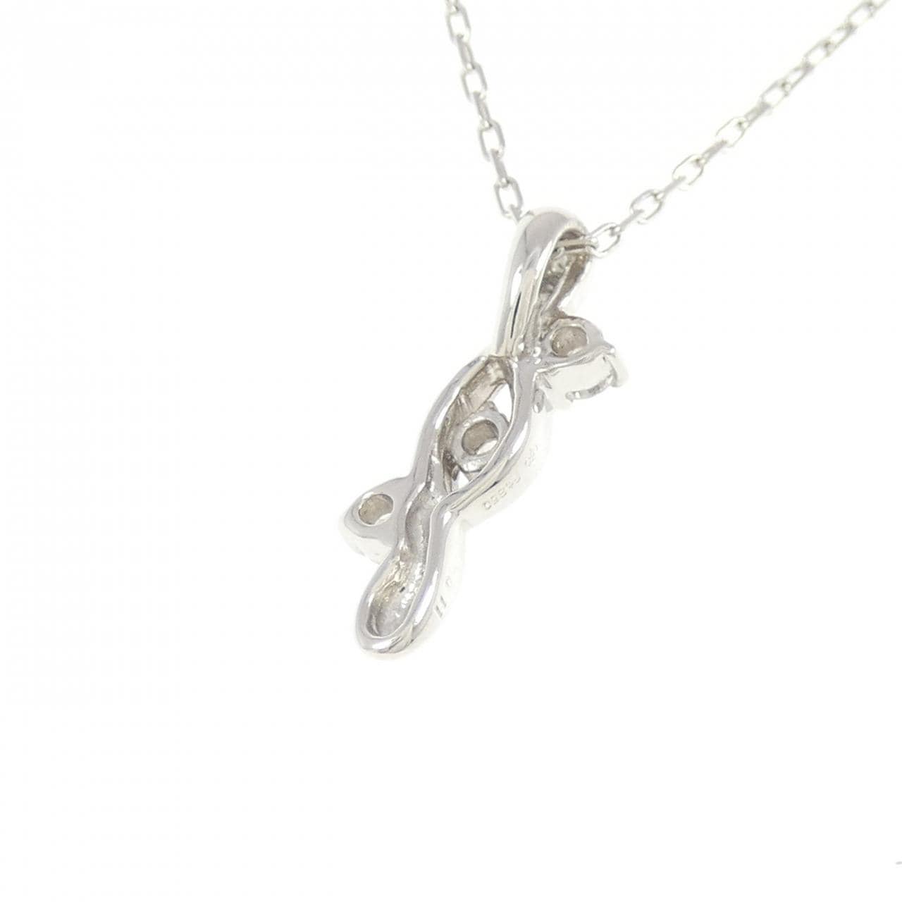 PT850 ダイヤモンド ネックレス 0.11CT