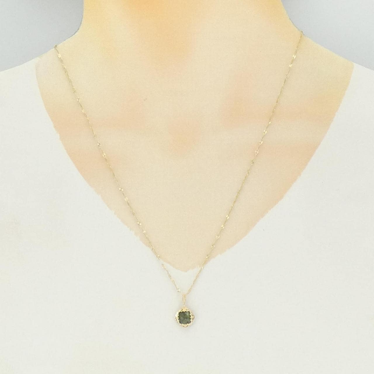 アガット カラーストーン ネックレス