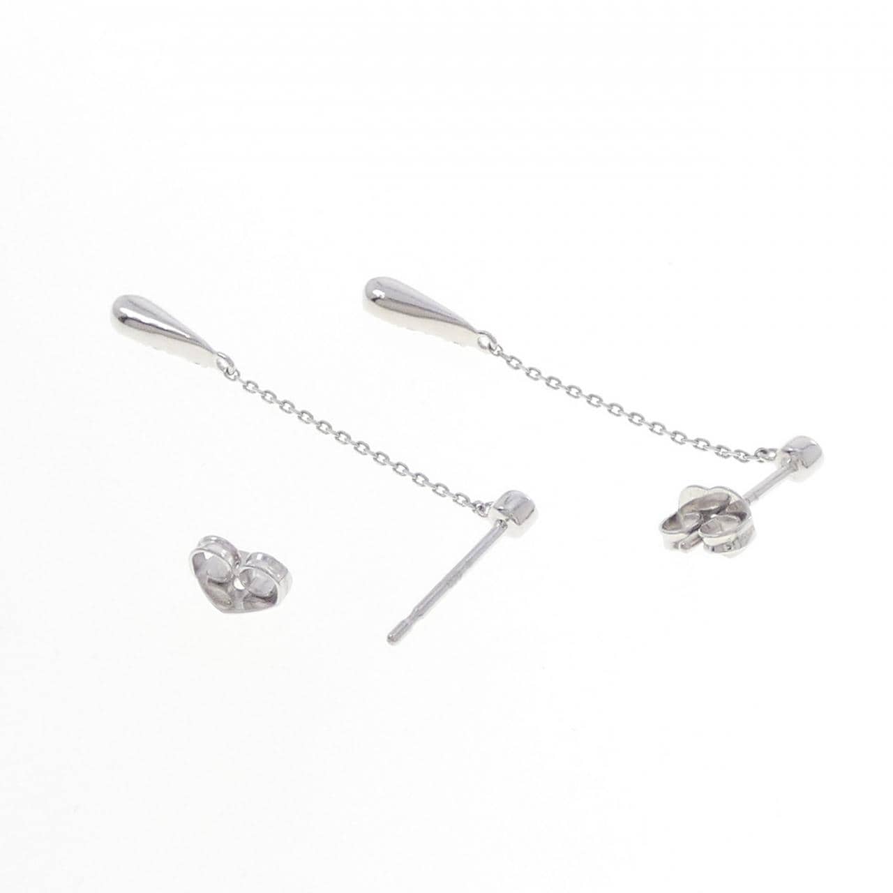 ポンテヴェキオ ダイヤモンド ピアス 0.18CT
