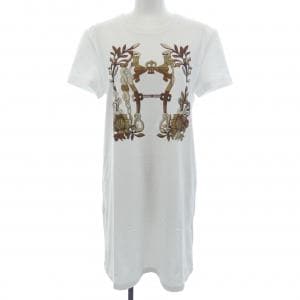 エルメス HERMES CARTOUCHE　デッラ･カヴァッレリア 4E4530DA カットワンピース