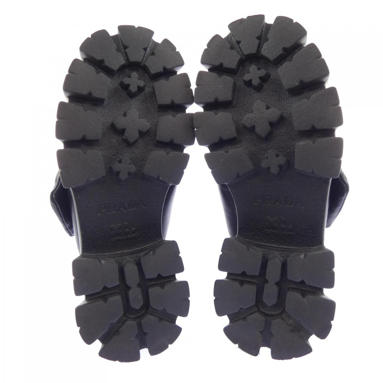 プラダ PRADA モノリス サンダル 1X123N トライアングルロゴ サンダル
