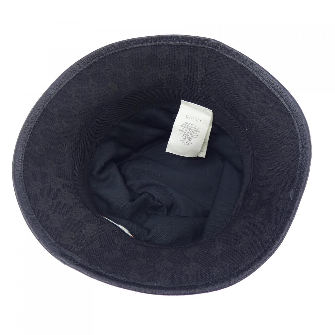 グッチ GUCCI ダブルG付き GGキャンバス バケットハット 576587 4HG53 ハット