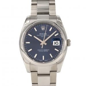 ロレックス オイスターパーペチュアルデイト 115200 SS 自動巻 ランダム番