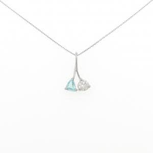 PT900/PT850 トルマリン ネックレス 0.17CT