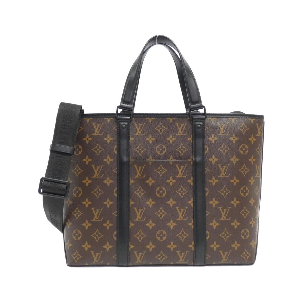 LOUIS VUITTON Monogram Macassar Weekend Tote PM M45734 Bag